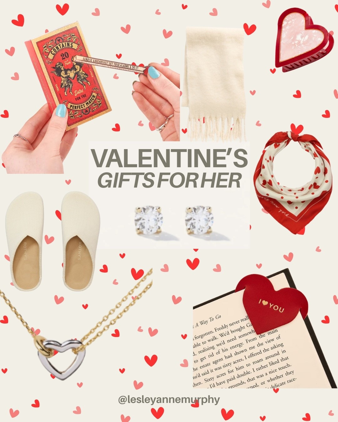 Valentine’s gifts for her 

This one’s for the girls! (And ahem Alex 😘) Thoughtful romantic little finds to encourage coziness, date nights, reading and of course a little sparkle ✨

These would also be great Galentine’s gifts that would be loved far beyond Feb 14th. 

#LTKselfcare #LTKFindsUnder100 #LTKFindsUnder50