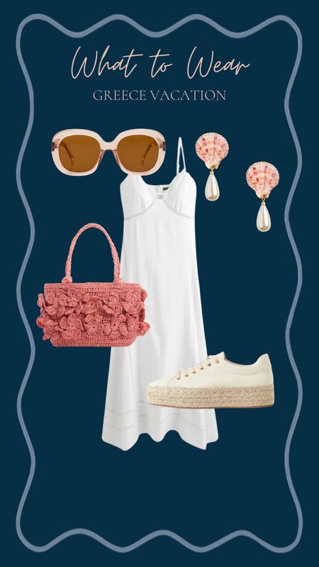 Greece vacation outfit ideas