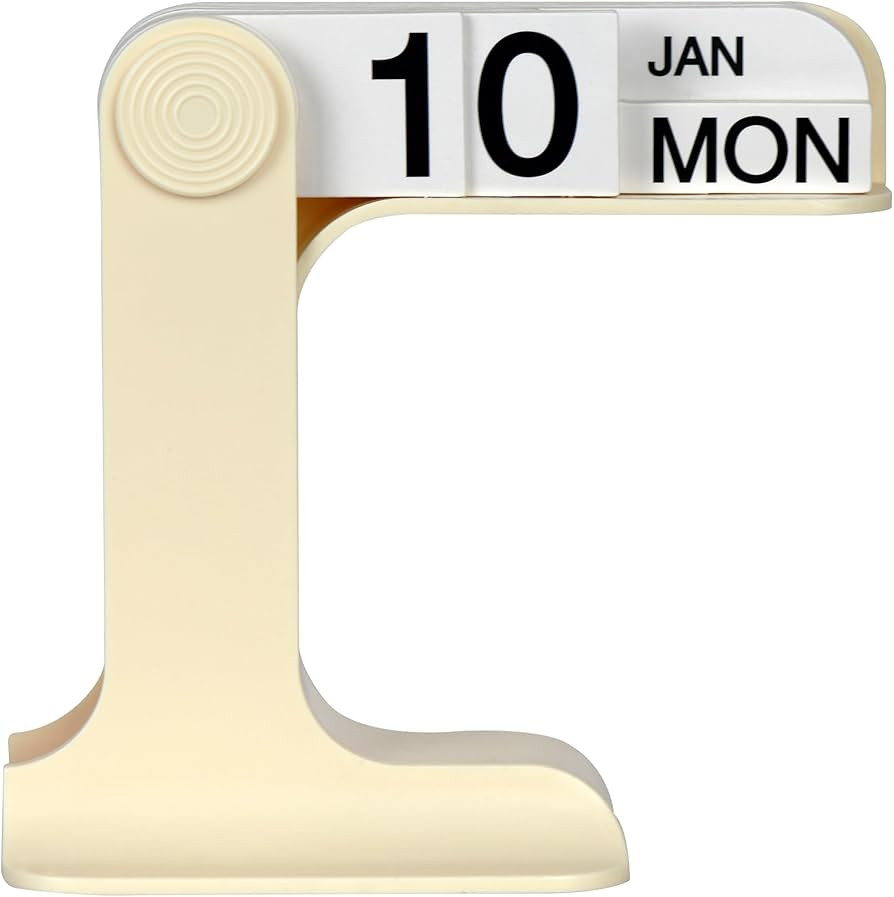 Desktop flip perpetual calendar. Monthly Weekly Daily Flip Calendar for Everyday Home Office Desk... | Amazon (US)