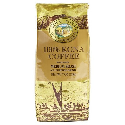 Royal Kona Medium Roast Ground Coffee - 7oz | Target