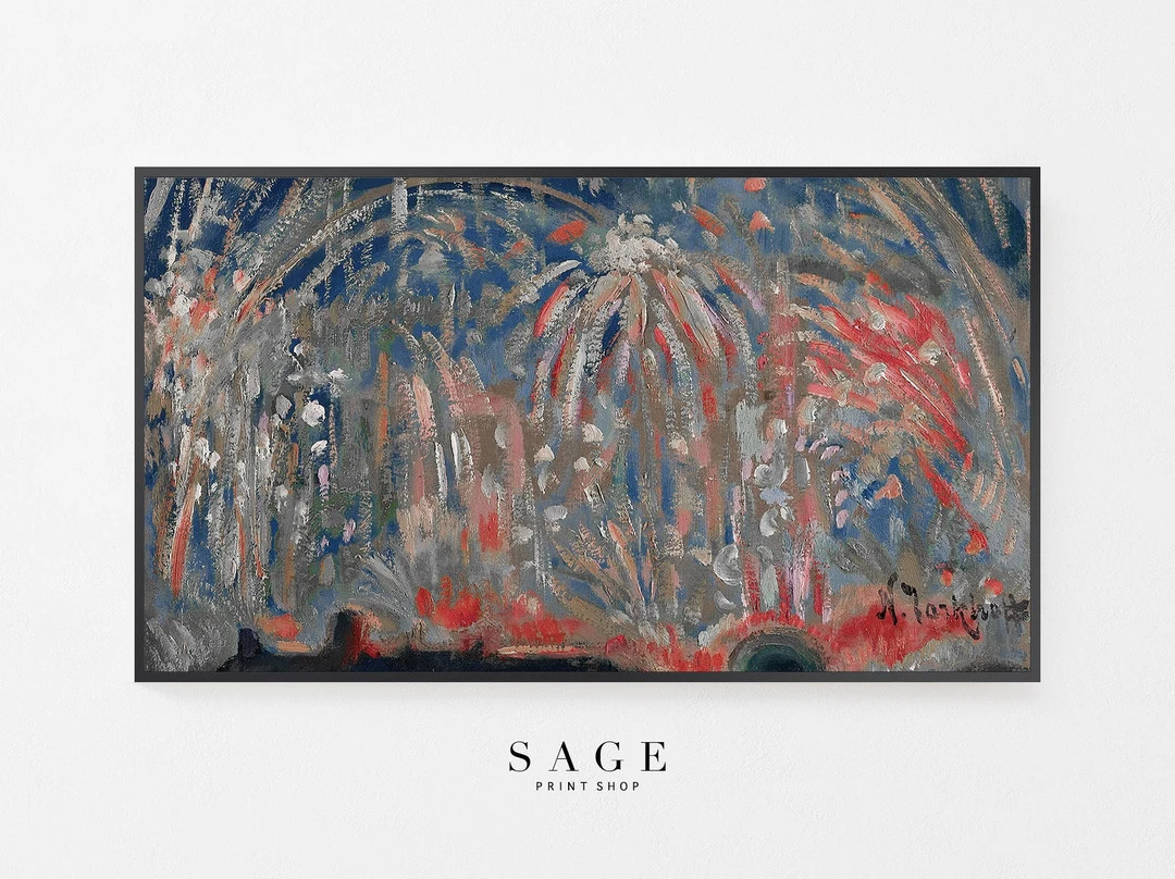 4th of July Frame TV Art | Samsung Frame TV Art Fourth of July Fireworks | 191 | Etsy (US)