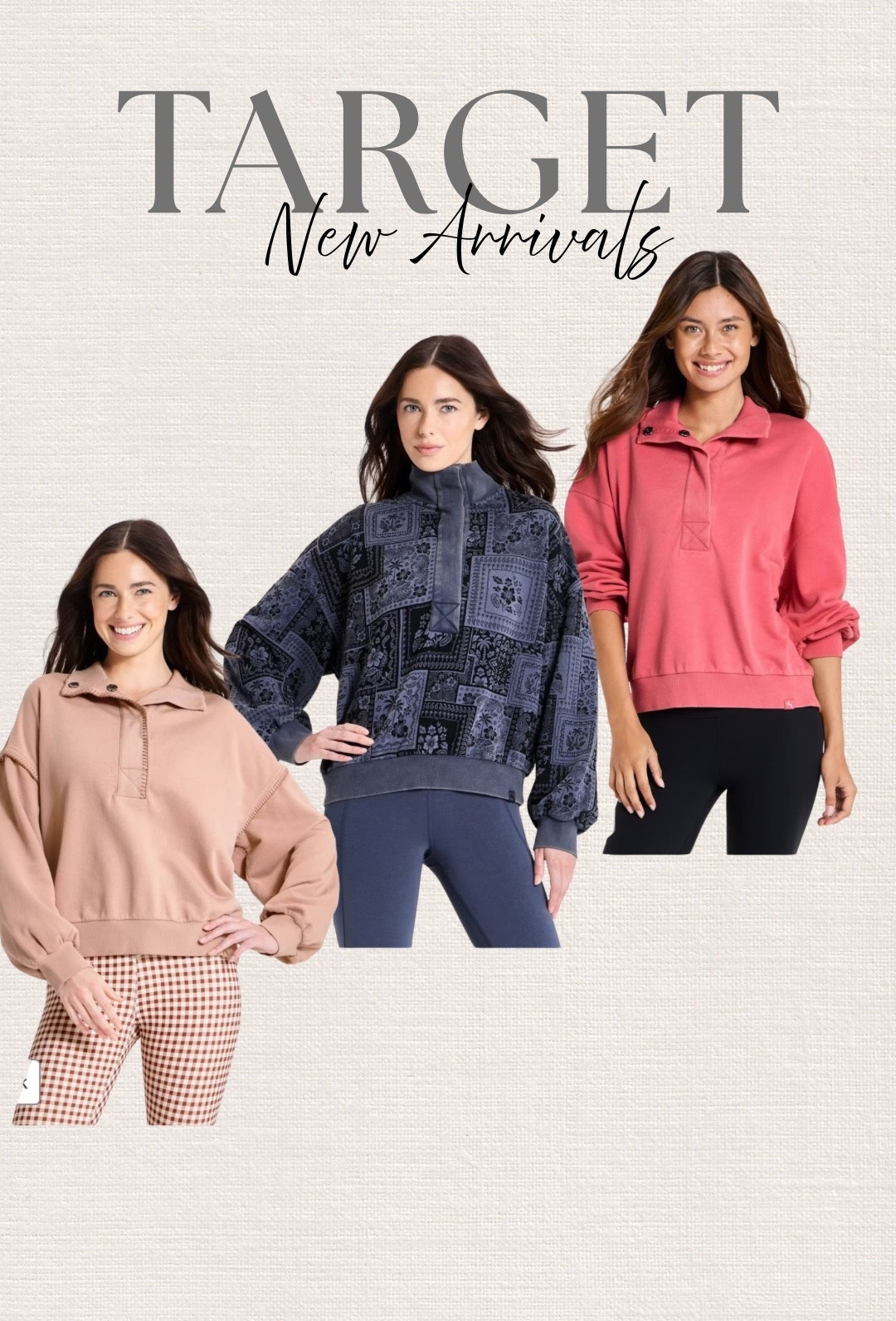 New arrivals at Target
New Pullover
#targetfinds #targetstyle
#targetnew

#LTKSaleAlert #LTKOver40