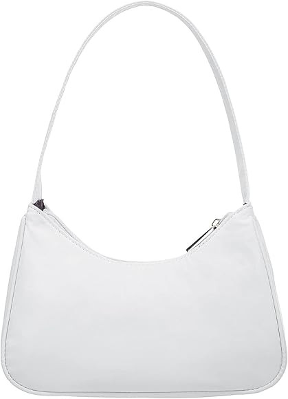 Shoulder Bags for Women, Cute Hobo Tote Handbag Mini Clutch Purse with Zipper Closure | Amazon (US)