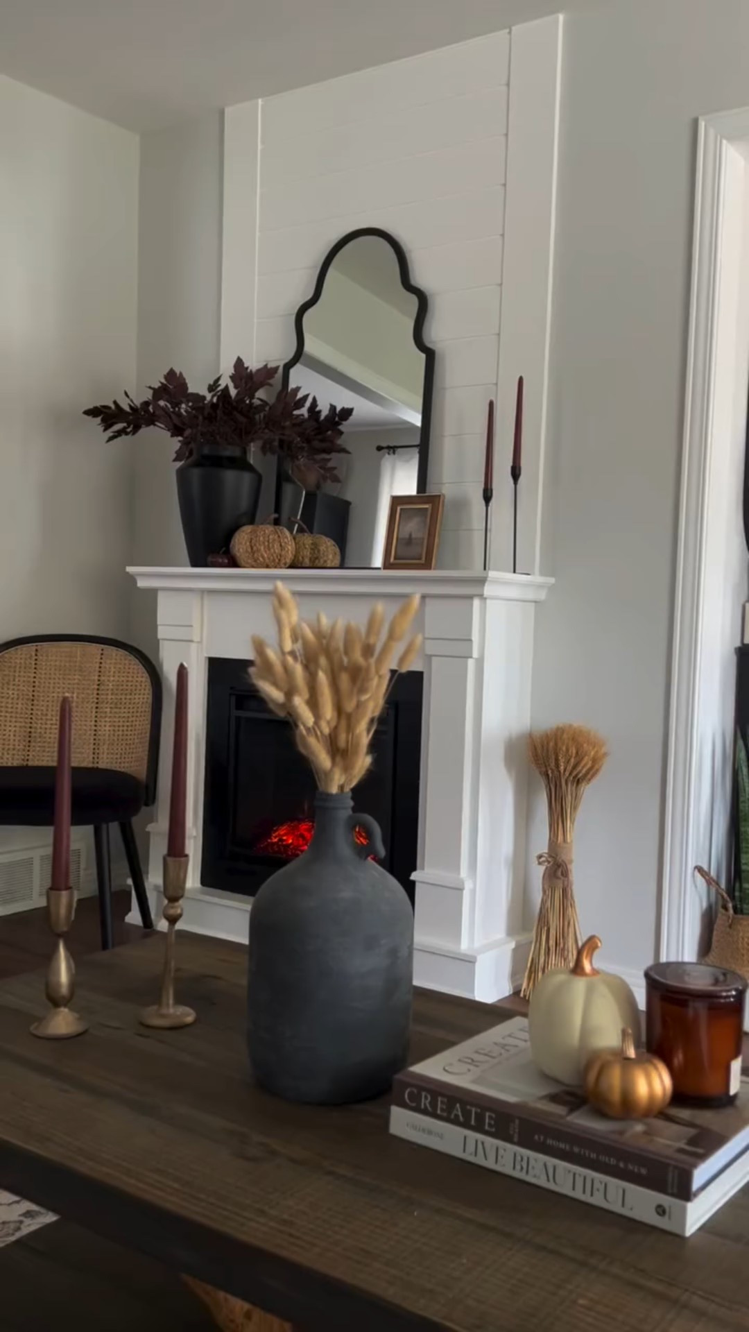 I have these moody fall vintage prints throughout my home. This is one of my fav’s! Also loving these stems which I have in several vases throughout my home. 

Anyone else excited for cozy season by the fireplace? 

Link in bio for my Amazon storefront (For the Home) curation “Fall Home” list. for stems & other items.
 @LTK for the digital downloadable prints. 
#vintagehome #fallhomedecor #autumndecor #moodyfall #moodyhome #falldecor #autumnhome #fallhomestyle #fallstems #amazonhomefinds #ltkhome