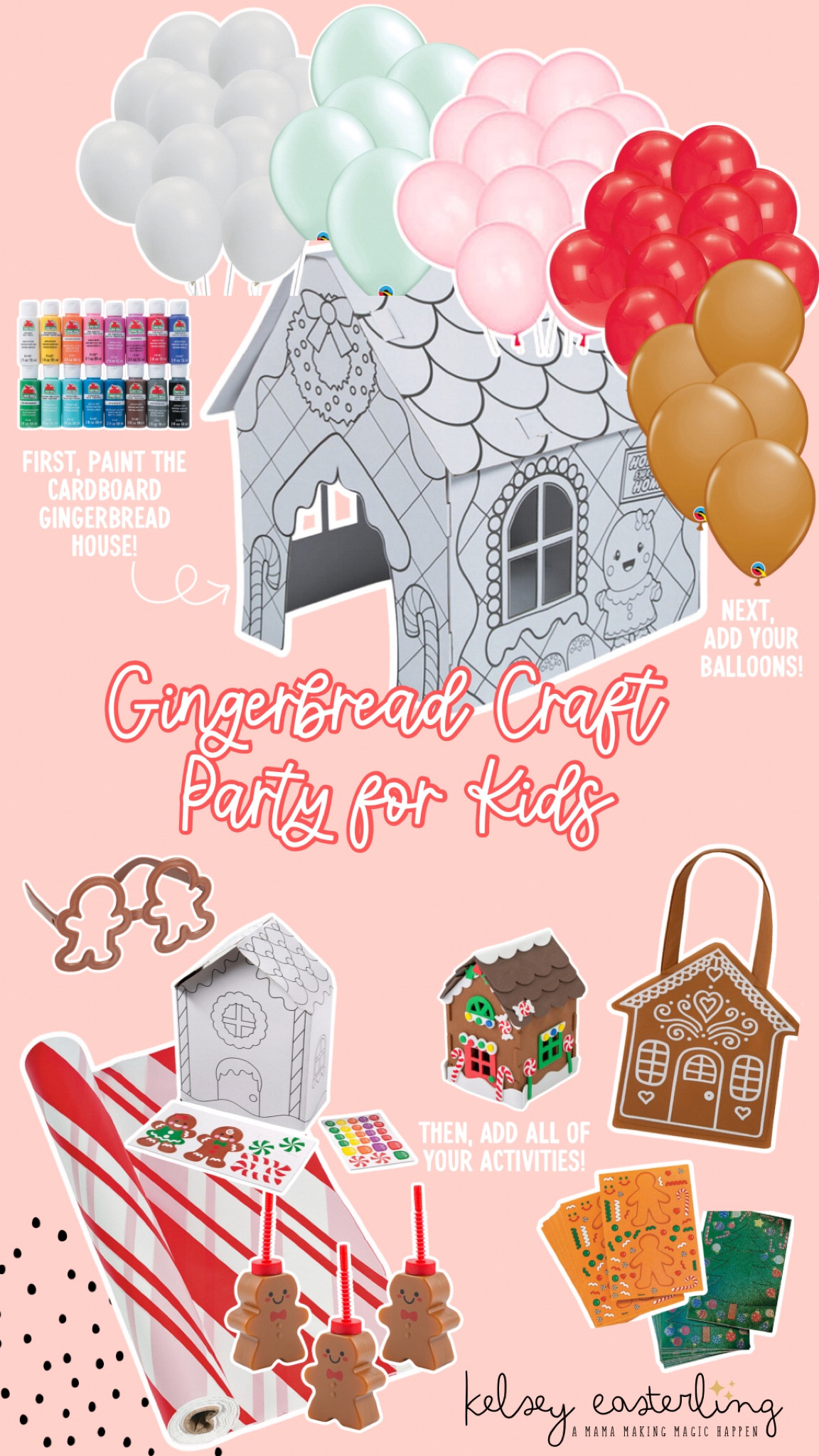 Gingerbread Craft Party for Kids! 

#LTKHoliday #LTKSeasonal #LTKParties