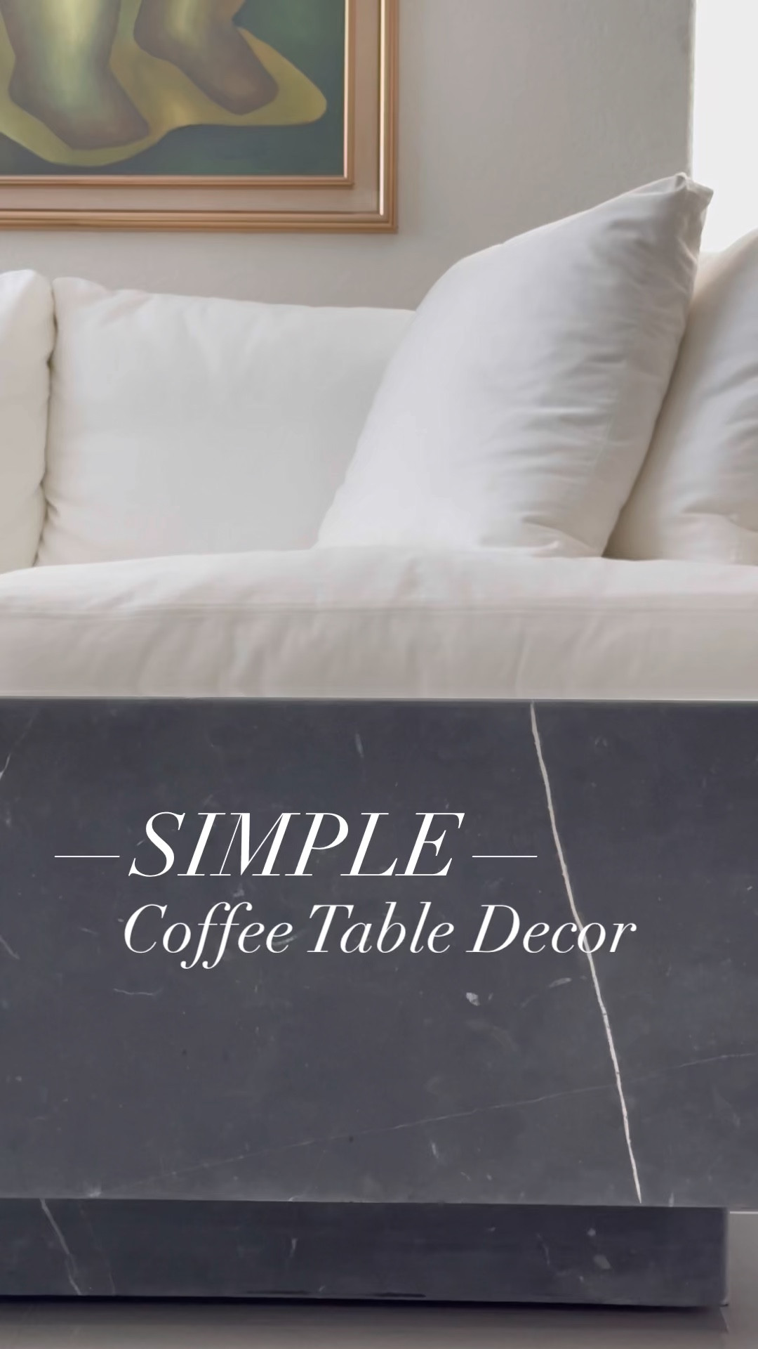 Simple coffee table decor that makes a statement. #coffeetable #coffeetabledecor #coffeetablestyling

#LTKFind #LTKsalealert #LTKhome