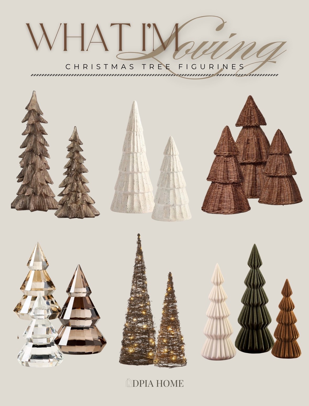 I love adding to my tabletop Christmas Tree collection every year! Here are some great holiday decor finds both affordable and splurge-worthy. ✨


#LTKSeasonal #LTKHome #LTKHoliday