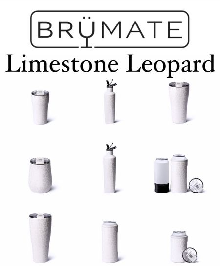 New Limestone Leopard is a white hot addition to our fan-favorite Leopard Collection. 

Their first ever dishwasher-safe leopard finish really hits the spot in this textured, 3D print. 

Available for a limited time in all your favorite leakproof drinkware. 

Get them before they’re gone!

Brumate white leopard tumbler, koozie, wine tumbler, new brumate.

#Brumate #Leopard #Tumblers

#LTKtravel #LTKFind