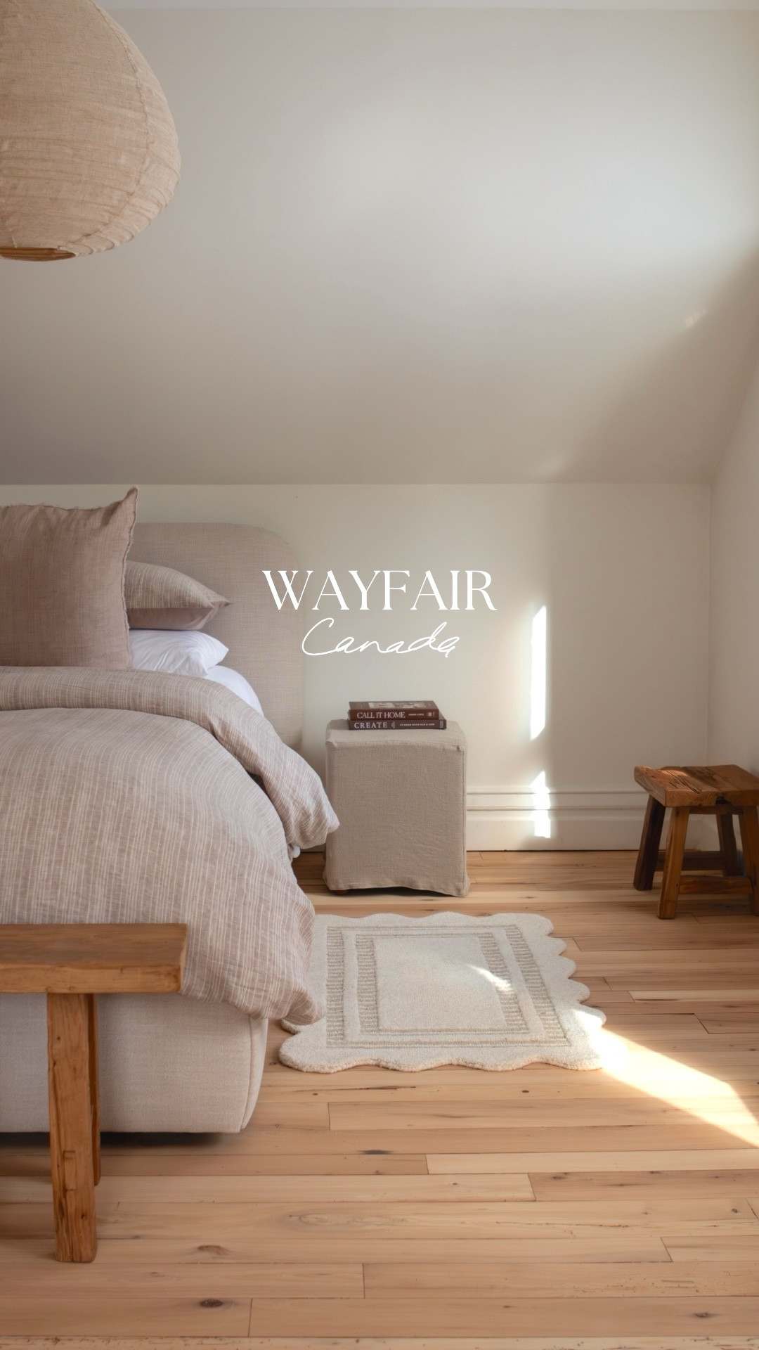 Found it. Finally. After years of scrolling, saving, and second-guessing... I landed on the one — my dream bed frame 🛏️✨ It’s one of those small-but-mighty finds that totally changes a room. Sharing all the cozy little Wayfair treasures I’ve collected over the years — including my fave striped linen duvet, a scalloped rug that adds the perfect soft touch underfoot, and a few longtime loves like my SMEG toaster and the sleekest faucet ever 🤍 It’s all linked in my LTK — tap through to see how I styled it all!
#ad #WayfairCanada #WayfairCAHome #WayfairCAPartner @wayfaircanada

#LTKcanada #LTKcasa
