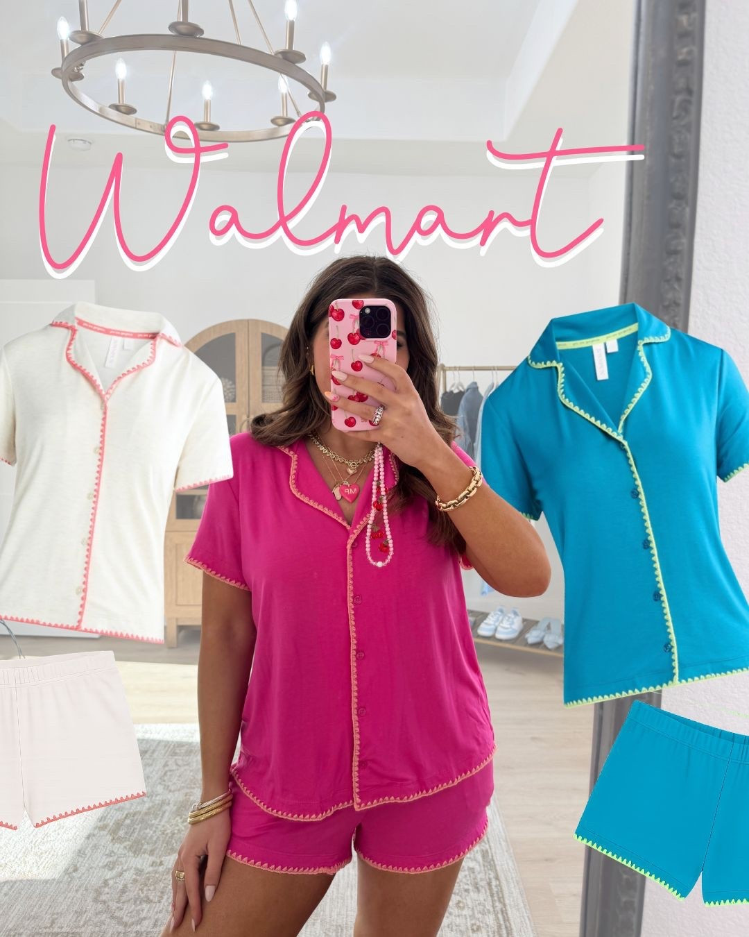 Short sleeve PJ set from Walmart 💤🌖

#LTKHome #LTKSeasonal #LTKStyleTip