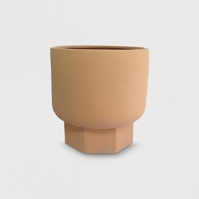 Hexagon Stoneware Planter Terracotta - Project 62™ | Target