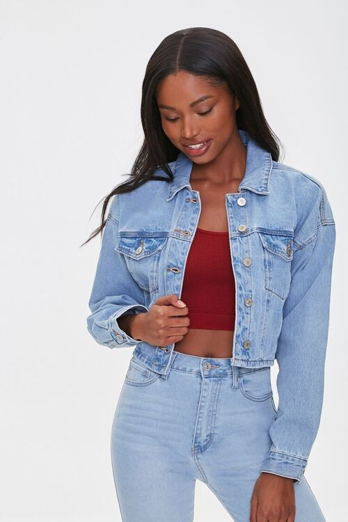 Cropped Denim Jacket | Forever 21 (US)
