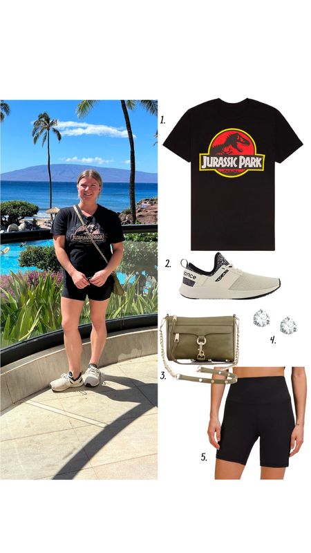 Viewed the entire island of Maui be helicopter - so I dressed in my Jurassic Park tee to view Jurassic Rock!

New balance sneakers, lululemon shorts, rebecca minkoff Mac crossbody

#LTKSeasonal #LTKtravel #LTKunder100