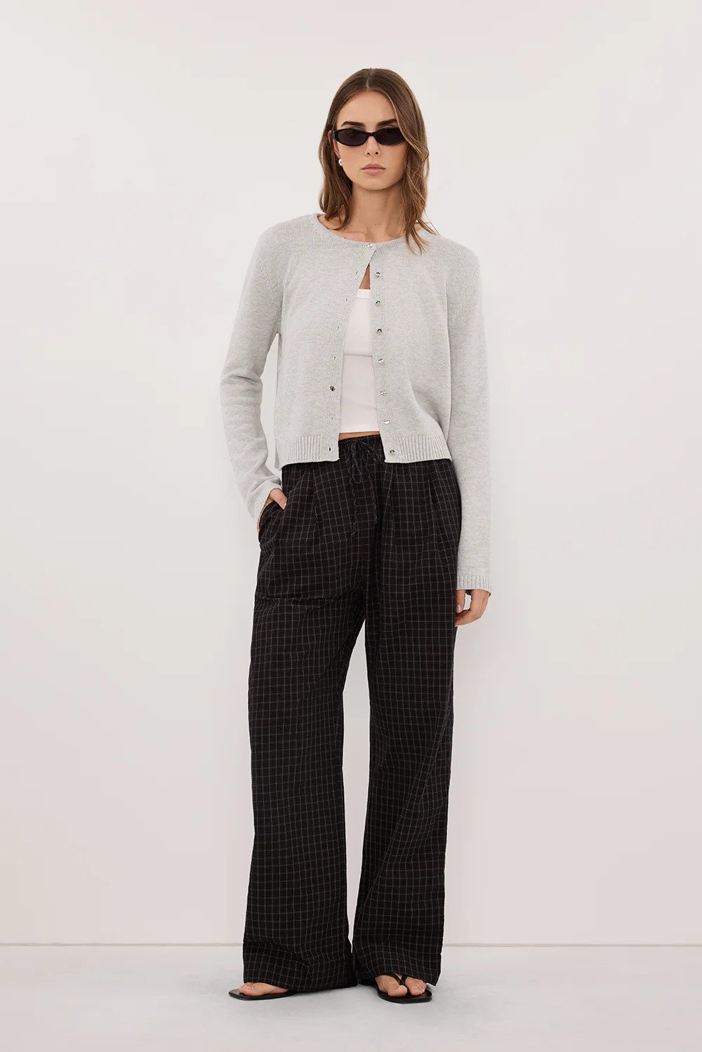 TOVA INK CHECK PANT | DISSH