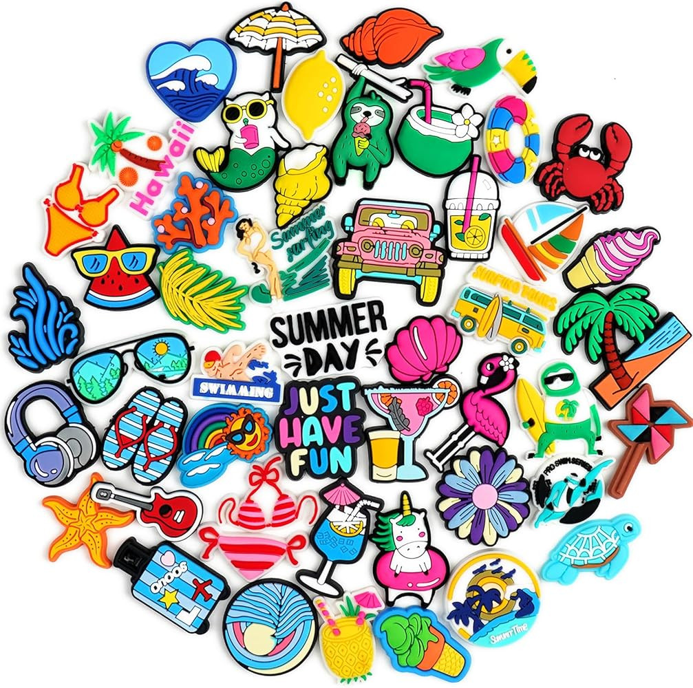 30Pcs Pink Shoe Charms for Girls, Shoe Pins Decoration Charms for Kids Teens Girls Girly Women | Amazon (US)