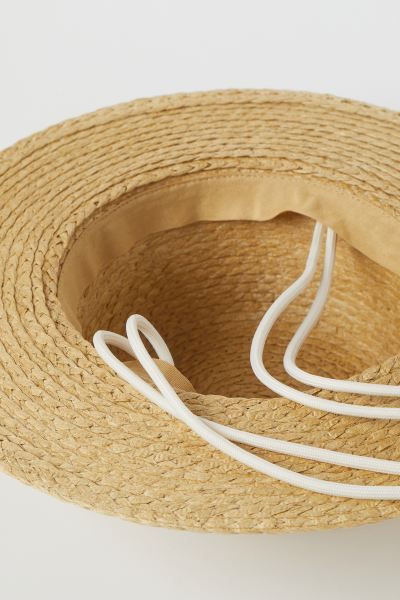 Chin-strap Straw Hat | H&M (US)