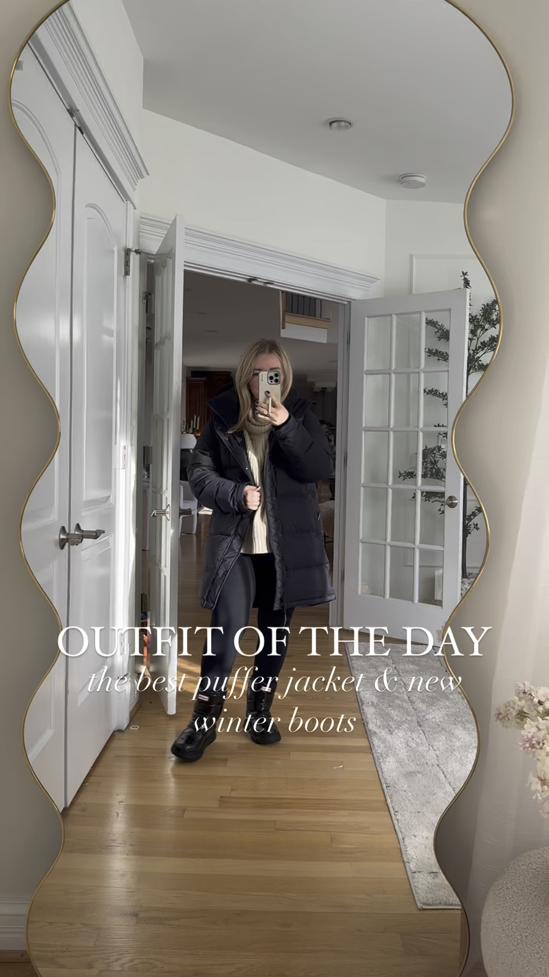 Winter outfit of the day! This is by far my favorite winter jacket. It is so warm and cozy! I also grabbed these winter boots and I am obsessed! 

#outfit #winter #winteroutfit #giftideasforher #giftguide #boots #jacket #pufferjackrt #coat #aritzia #nordstrom #giftideas #hunterboots 

#LTKGiftGuide #LTKWatchNow #LTKShoeCrush