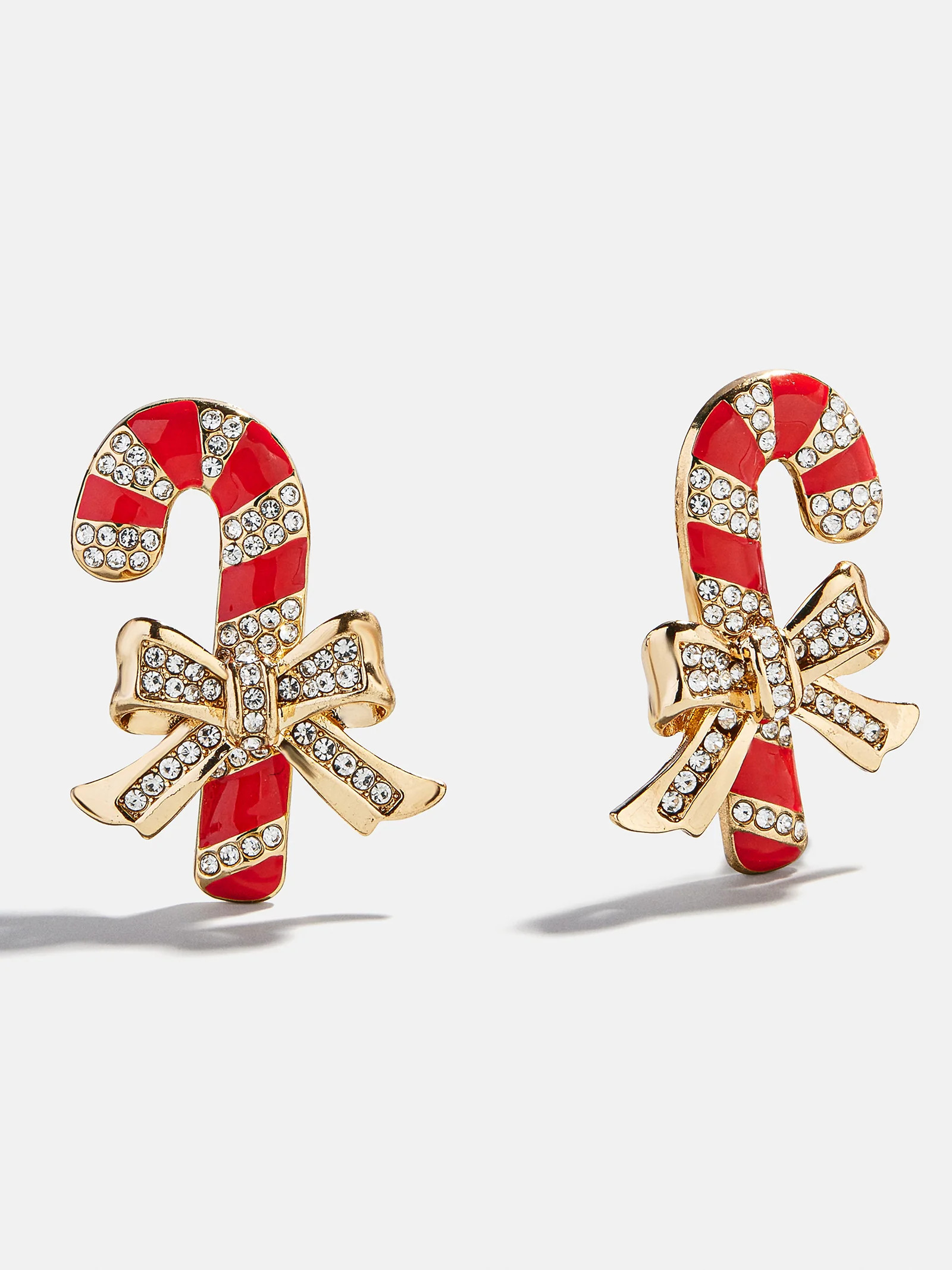Minty Fresh Candy Cane Earrings - Candy Cane | BaubleBar
