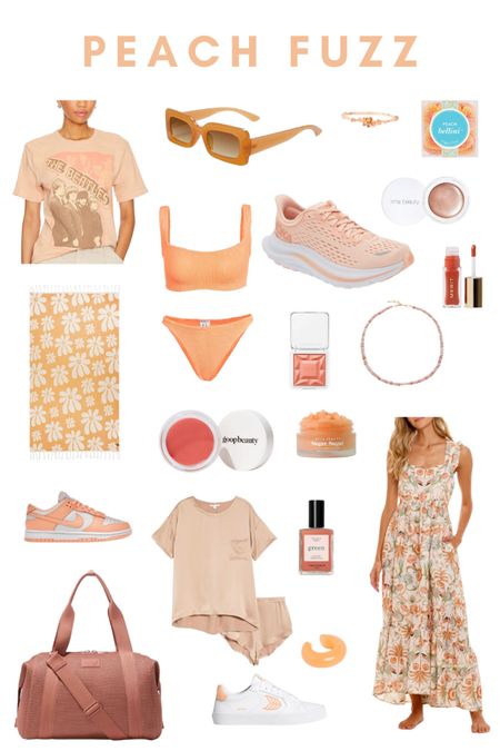 Peach fuzz Pantone  13:1023 more on mentor style.com

#LTKstyletip #LTKbeauty