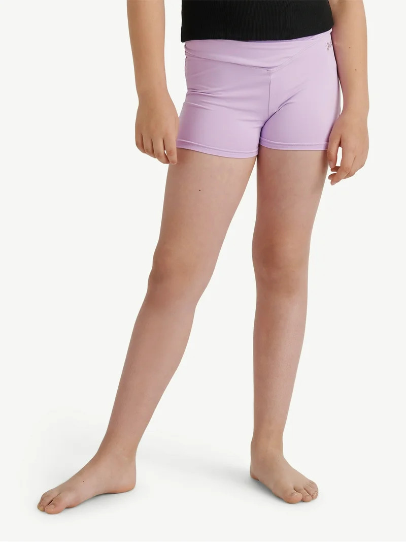Justice Stretch Dance Shorts for Girls, Sizes XS-XL | Walmart (US)