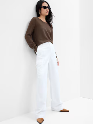 Relaxed Crewneck Sweater | Gap Factory