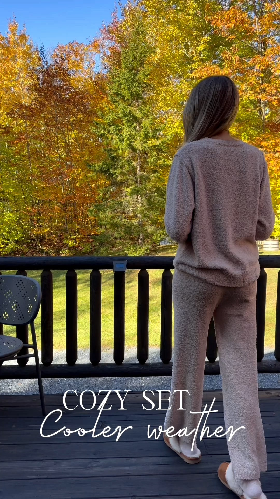 Cozy set that is perfect for fall! Cozy and warm, fits true to size and I’m wearing size small 
Fall outfits women

#LTKU #LTKootd #LTKOver40