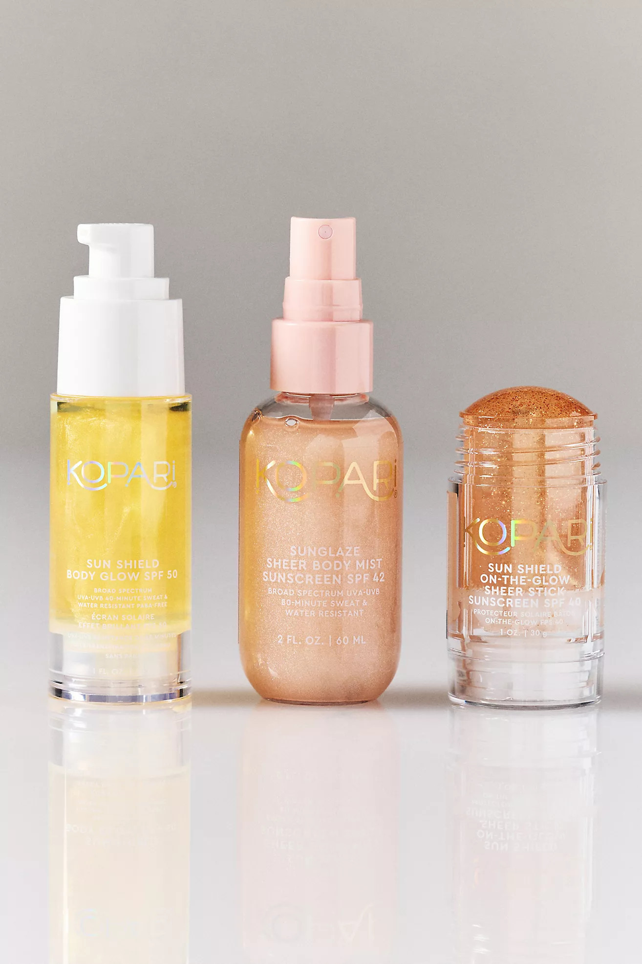 Kopari Beauty SPF Sun’s Out Fun’s Out Trial Body Kit | Anthropologie (US)