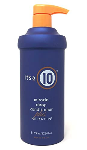 It's A 10 Miracle Deep Conditioner Plus Keratin for Unisex, 17.5 Ounce | Amazon (US)