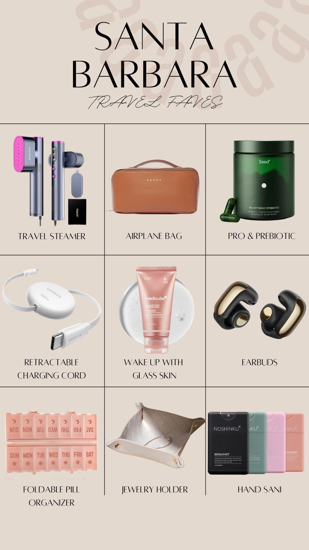 The travel essentials that come with me no matter where I’m headed ✈️✈️

#LTKTravel #LTKgrwm #LTKdayinmylife
