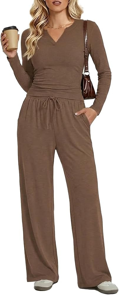 2 Piece Lounge Sets for Women 2026 Fall Fashion Outfits | Amazon (US)