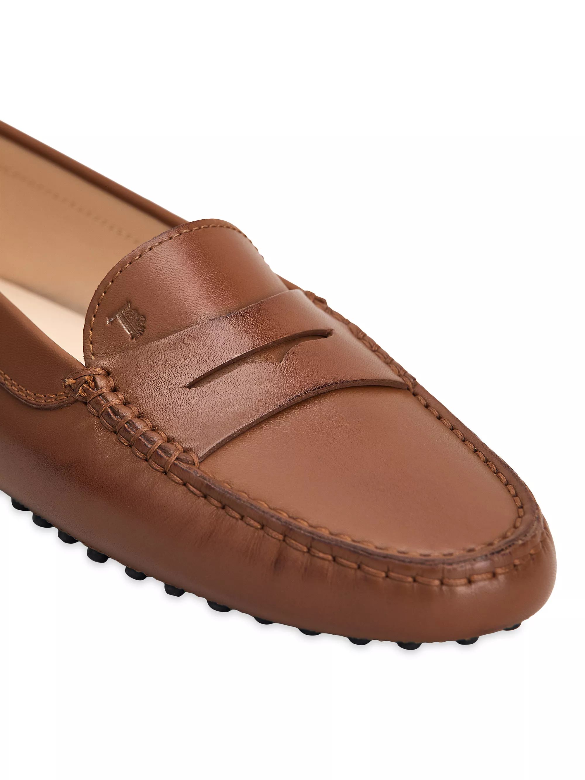 Gommini Leather Driving Loafers | Saks Fifth Avenue