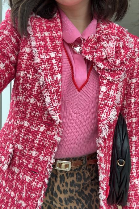 styling pink and leopard together #leopardpants #stylingleopard #spring 

#LTKworkwear