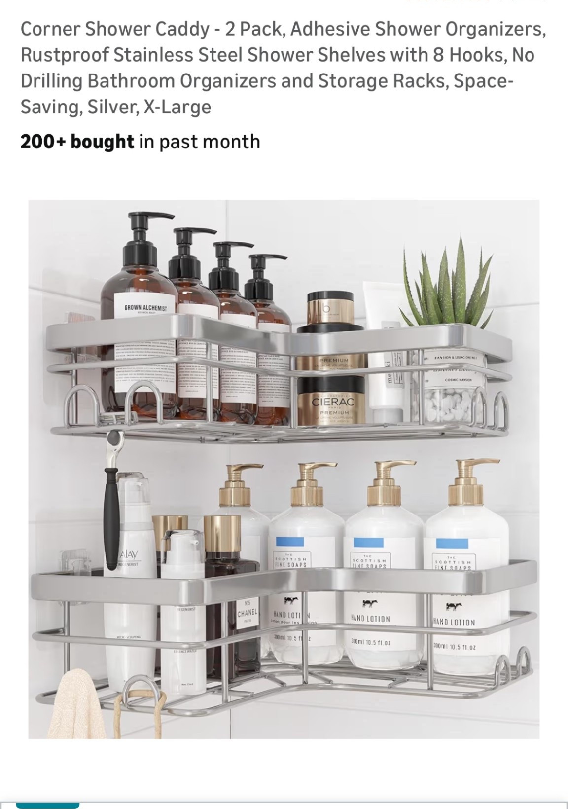 First it was blinds… now it’s shower shelves 😭 No one prepares you for the part of adulthood where bathroom storage becomes a big deal. Linking the one I just ordered 🚿🧼🫧


#LTKdayinmylife #LTKOver40 #LTKHome