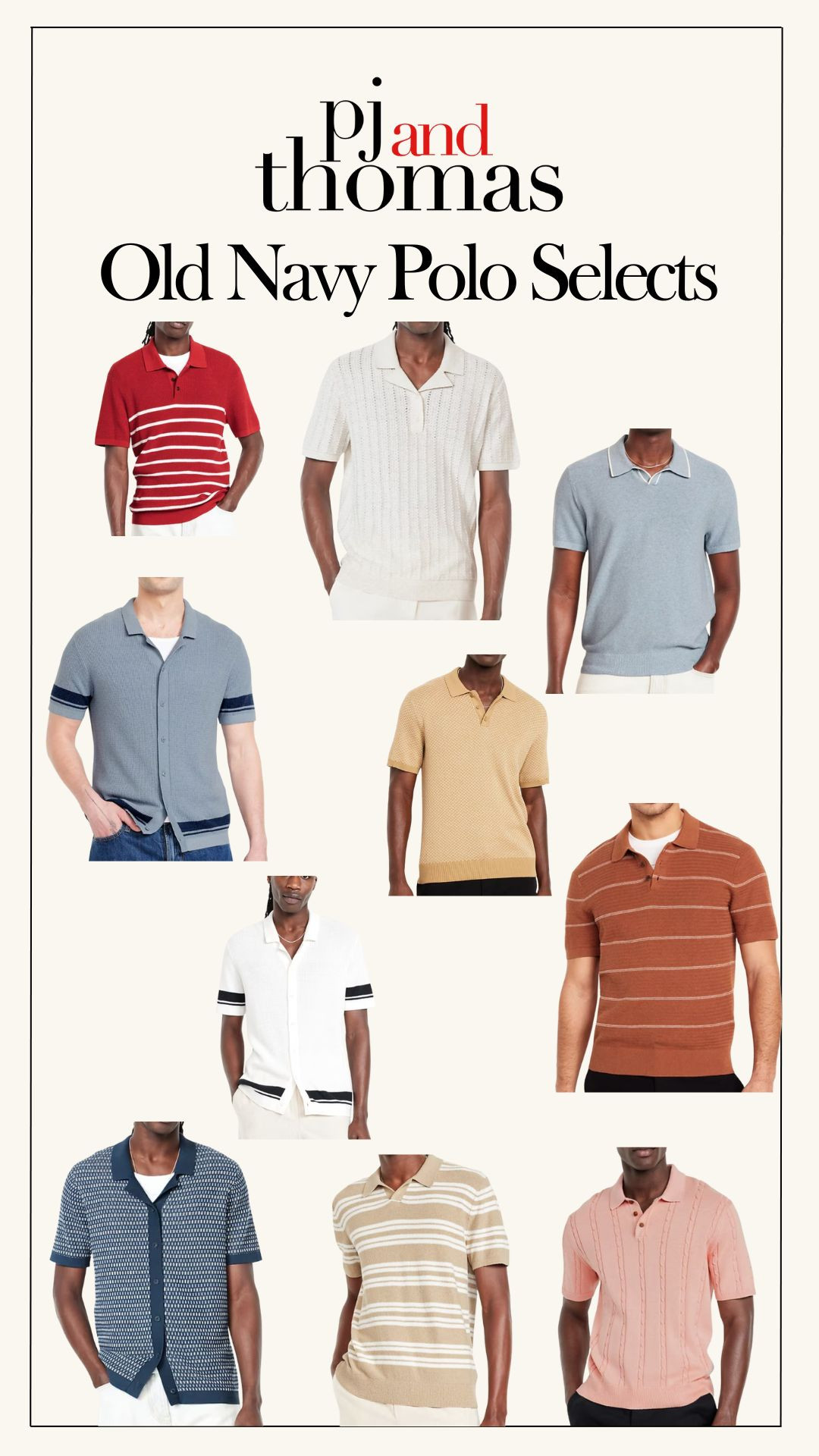  RUN, don’t walk — these Old Navy polos are on sale right now, and they’re good. Perfect for summer dinners, beach trips, date nights, or just leveling up your everyday look without breaking the bank.

Soft fabrics, great fit, and that “I put in effort without trying too hard” vibe we all love. 💥


#LTKSale #OldNavyStyle #MenswearOnABudget #PolosOnPoint #LTKMenswear #SummerStyle #SaleAlert

 

 #LTKSaleAlert #LTKFindsUnder50 #LTKMens