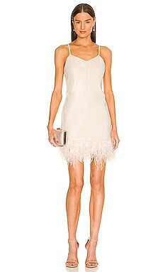 LAMARQUE Abella Dress in Bone from Revolve.com | Revolve Clothing (Global)