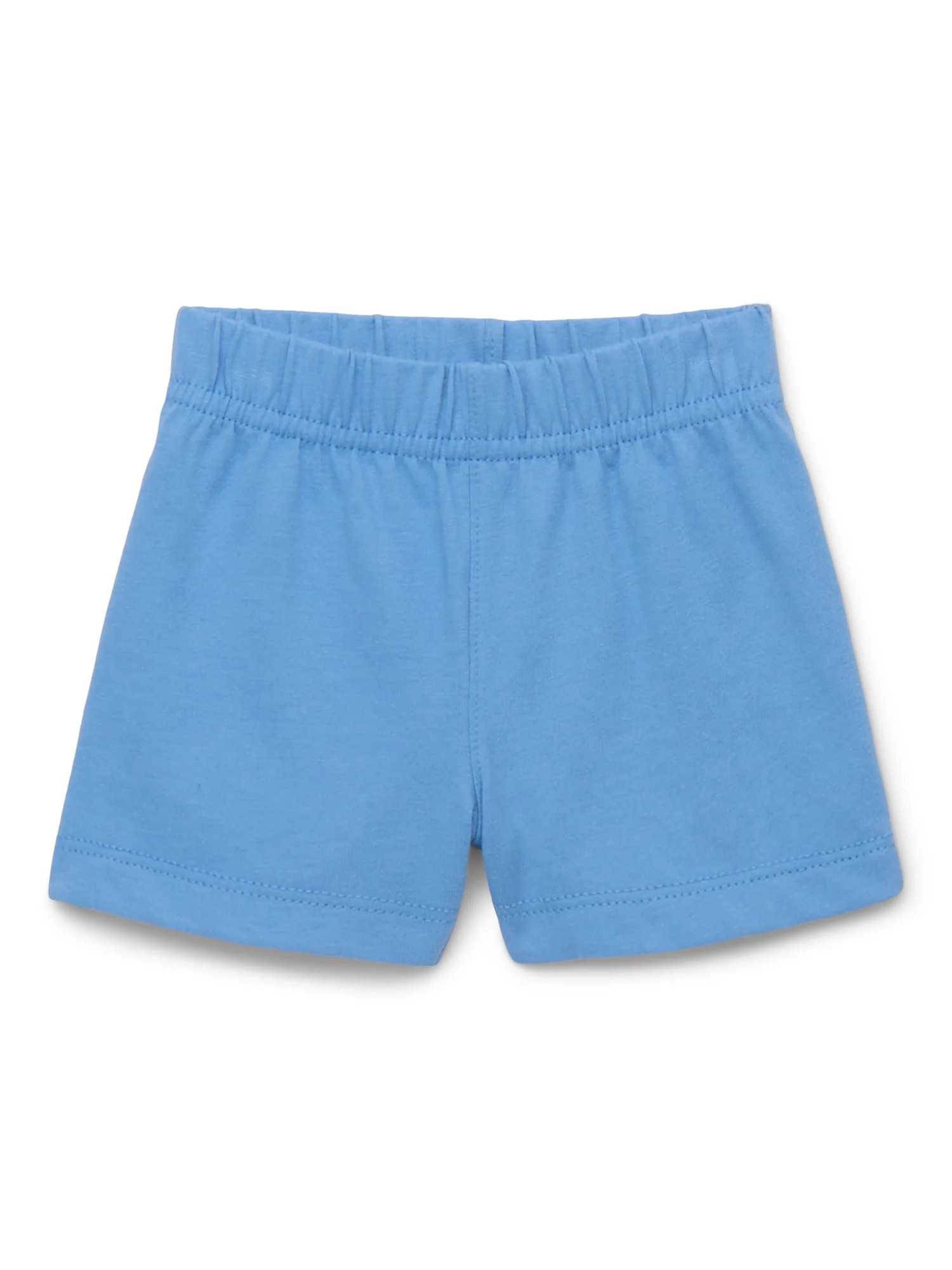 Garanimals Baby Basic Solid Jersey Solid Shorts, Sizes 0-24 Months | Walmart (US)