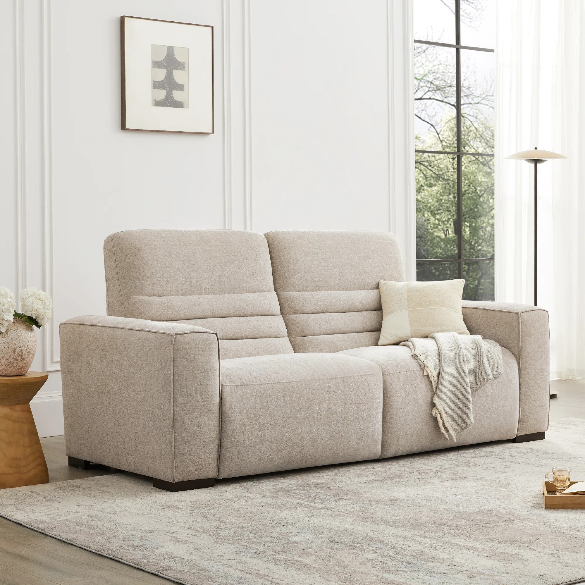 Archer 81'' Power Reclining Sofa with Channel Back | Wayfair North America