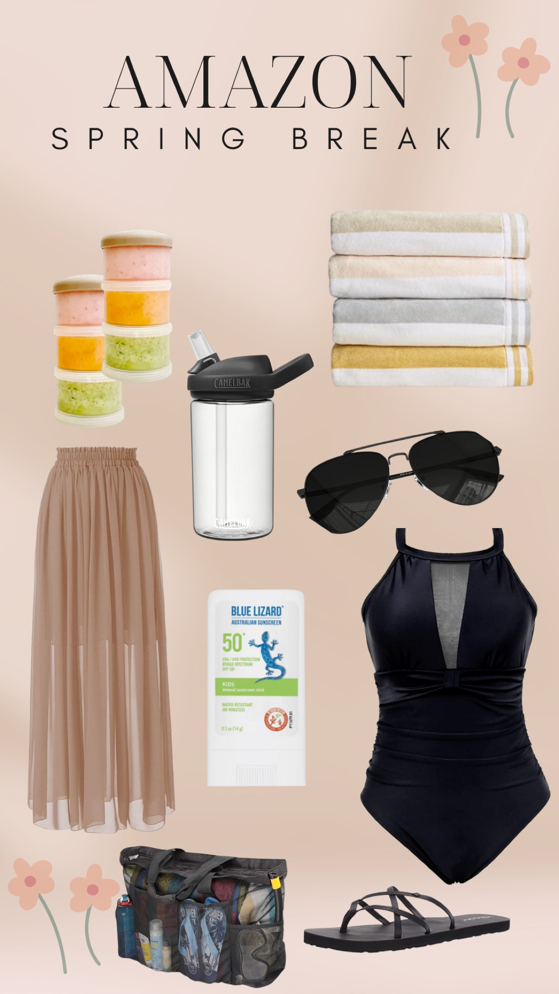 Amazon, spring break travel favorites! These were my go to products last year and I will definitely be using them again this year! 

Travel, swimwear, mom, affordable finds, pack with me, vacation

#LTKtravel #LTKswim #LTKunder50