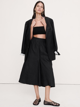 Linen Culotte | Banana Republic (US)