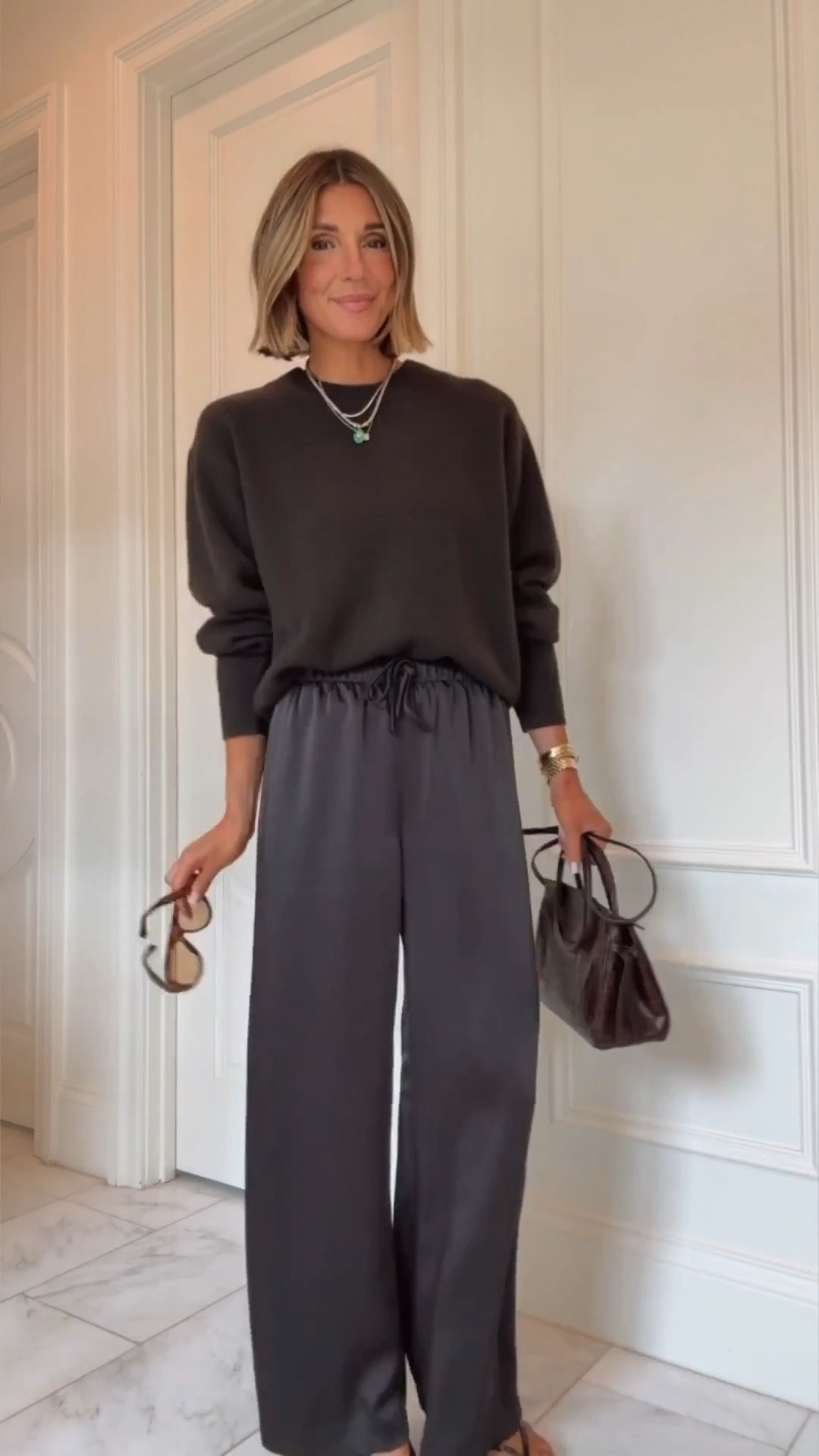 New fall at @Aritzia is so good! I'm wearing size small in all tops and jackets. Size small regular length in pants and they fit tts.

#LTKootd #LTKSeasonal