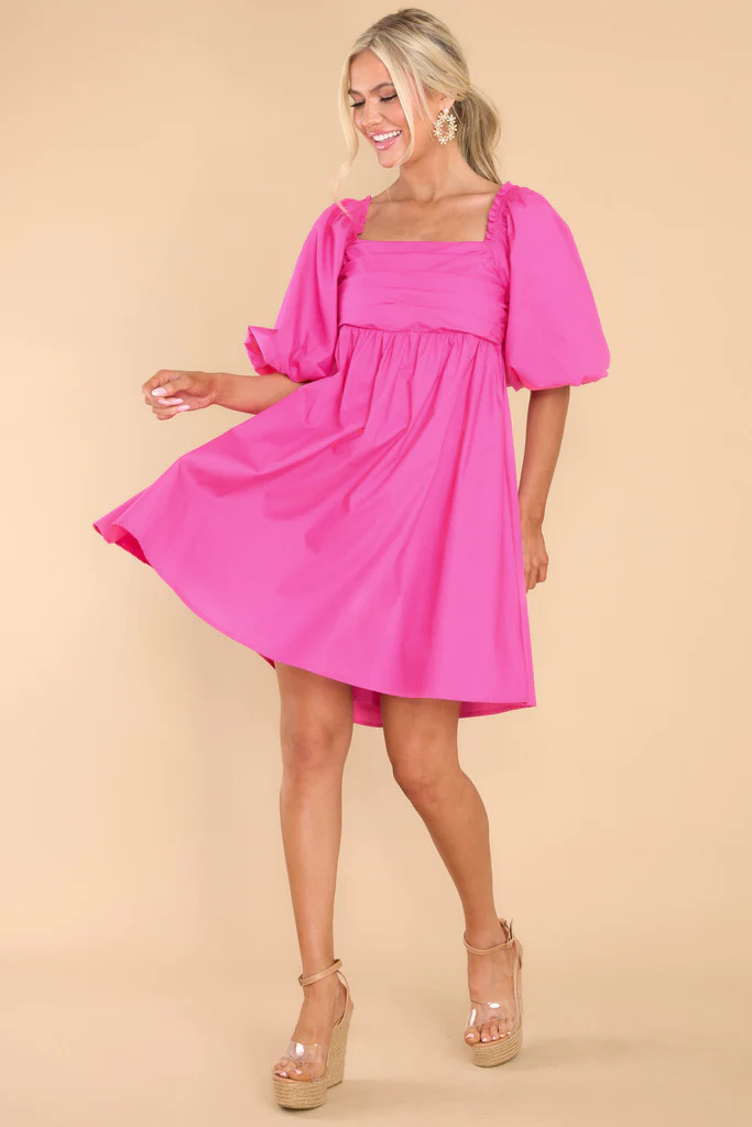 That Warm Glow Pink Dress | Red Dress 