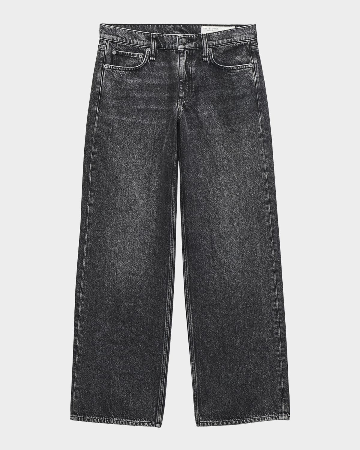 Saige Low-Rise Relaxed Jeans | Neiman Marcus