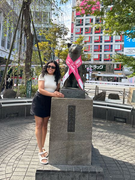 Hachiko Statue - exploring Shibuya, Tokyo! Linked my outfit! 

Japan outfit idea, travel outfit inspo, adventure, travel content creator 

#LTKshoecrush #LTKSeasonal #LTKtravel