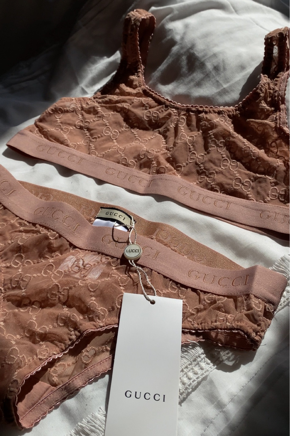 Gucci Print Tan Two Piece Lingerie 

#LTKGiftGuide #LTKFind #LTKstyletip