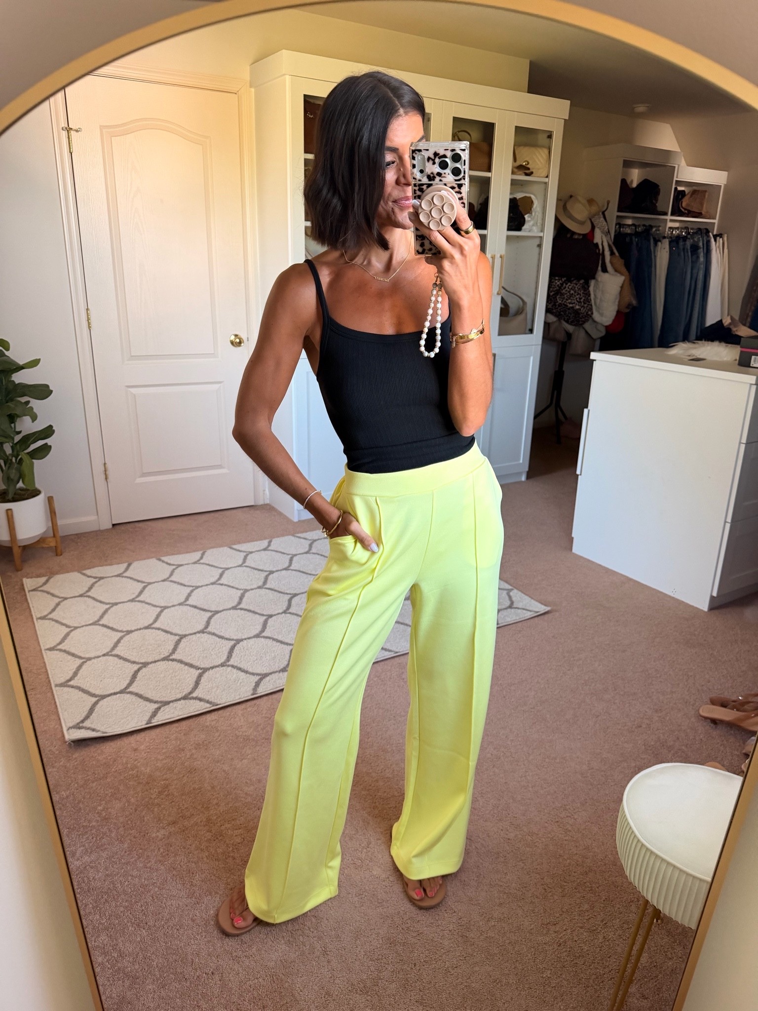 The most amazing Walmart pants on sale for $7! Size xs in tank and pants

#LTKSaleAlert #LTKmomlife #LTKootd