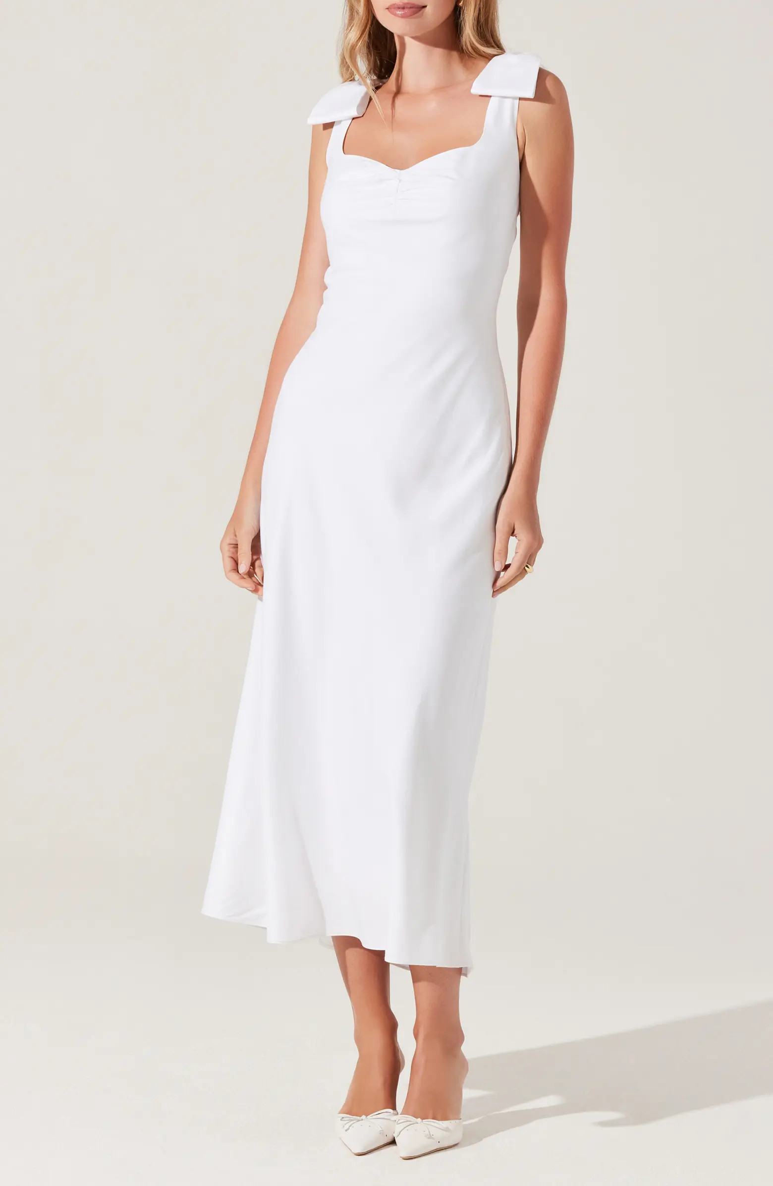 ASTR the Label Kateleya Bow Strap Dress | Nordstrom | Nordstrom