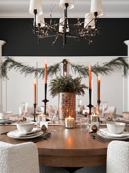 New Year’s Eve dinner table inspiration. Classy table setting, arhaus table setting, 

#LTKhome #LTKstyletip