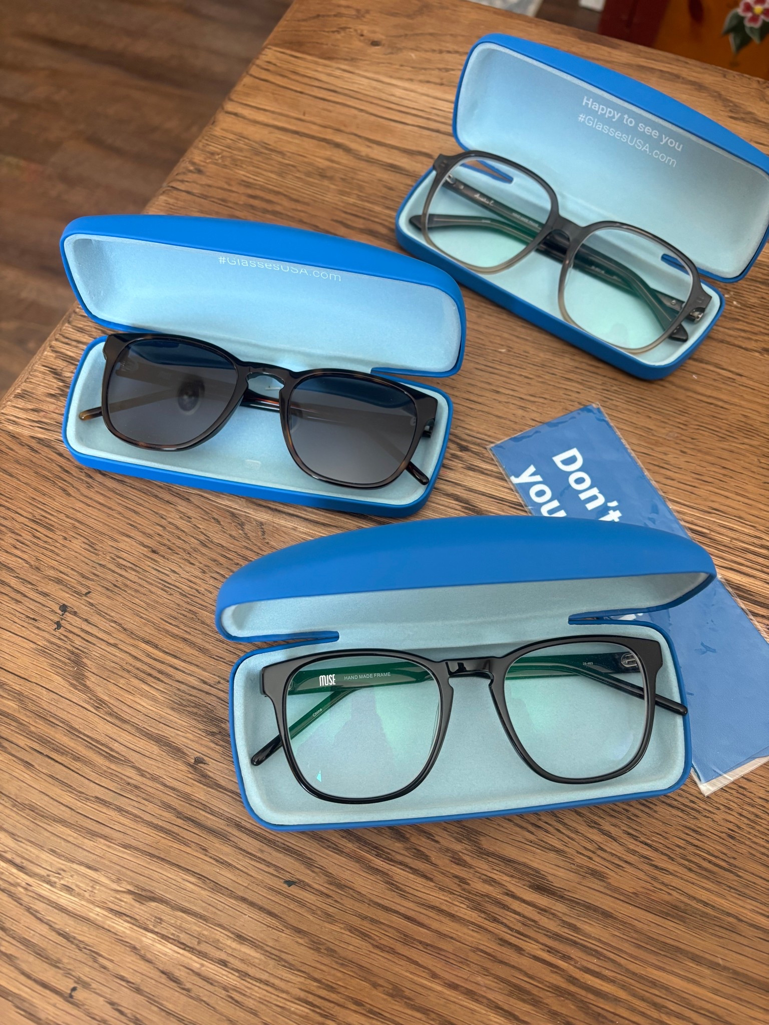 My @glassesusa order arrived! I’m obsessed!!!! 

#LTKmomlife #LTKgrwm #LTKdayinmylife