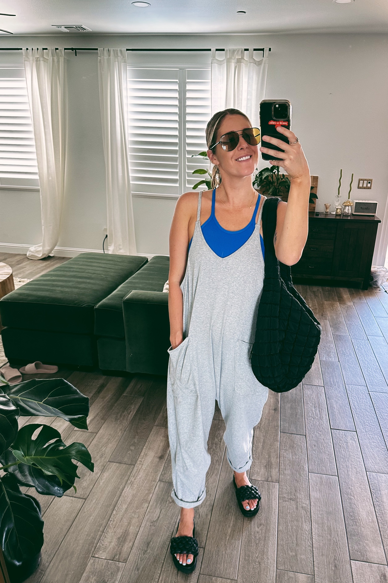 Amazon’s Free people onsie dupe ✨
Paired with the FP tank + new quilted bag 

#LTKFind #LTKstyletip #LTKunder50