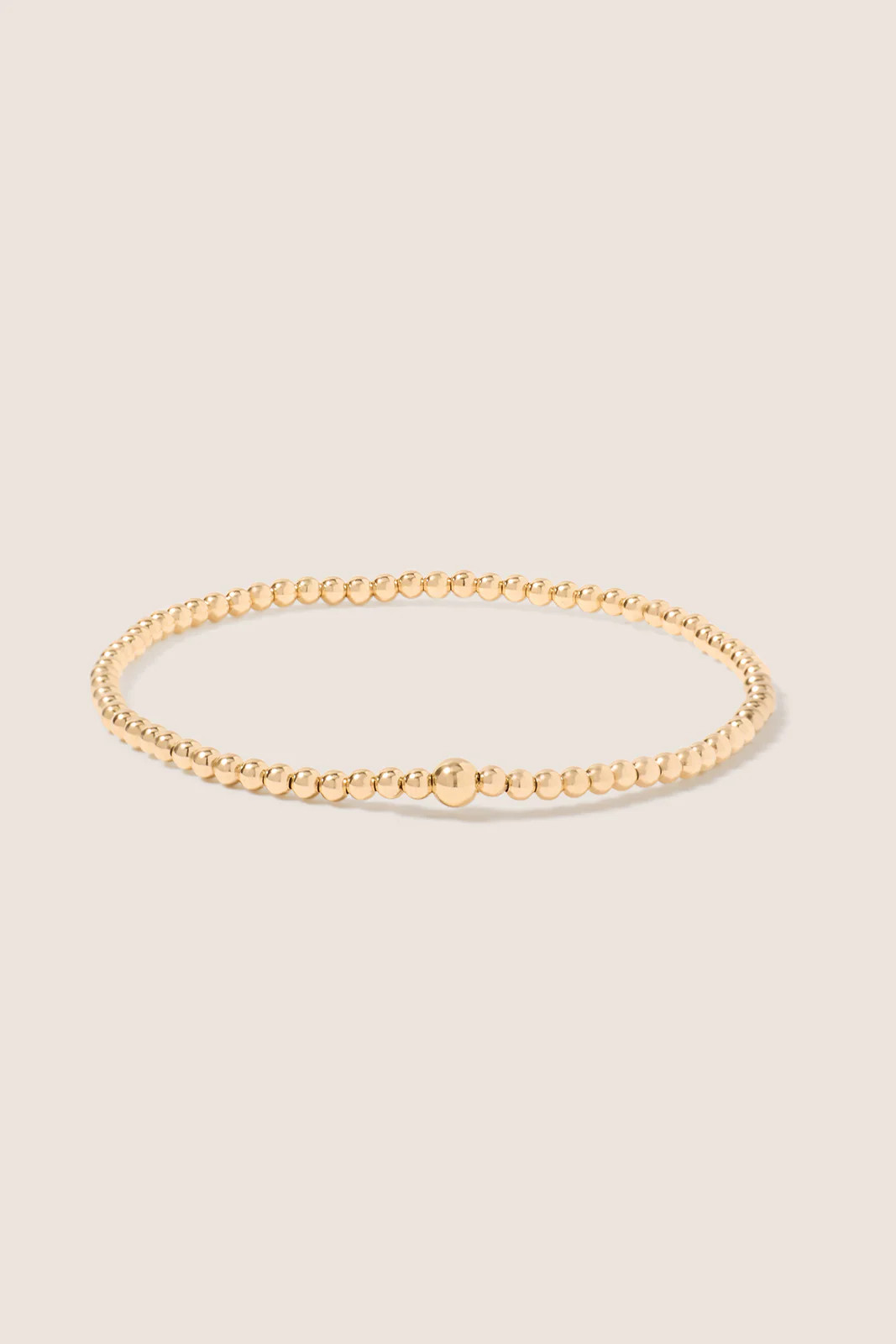ENEWTON Women's Classic Gold 2.5mm Bead Bracelet | Evereve